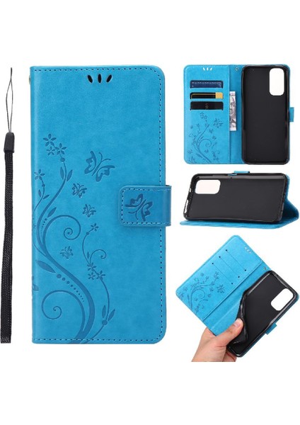 Xiaomi Redmi Not 11 Için 4g Kickstand Pu Deri Manyetik Kart Durumda (Yurt Dışından)