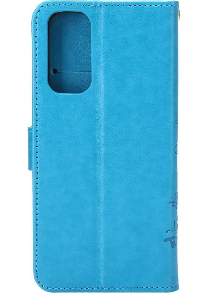 Xiaomi Redmi Not 11 Için 4g Kickstand Pu Deri Manyetik Kart Durumda (Yurt Dışından)