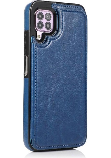 Kart Tutucu Kart Yuvaları Kickstand Pu ile Huawei P40 Lite Için Cüzdan Kılıf (Yurt Dışından) fırsatları
