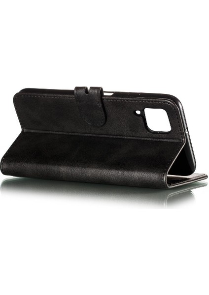 Samsung Galaxy Wallet 5g Kickstand Manyetik Kapatma Kartı Için Cüzdan Kılıf (Yurt Dışından)