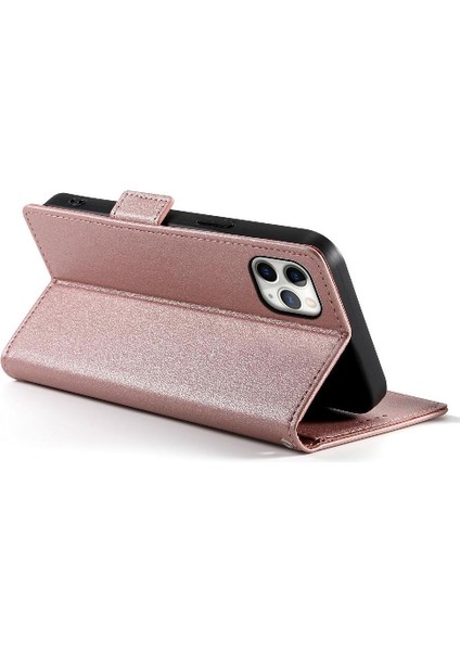 IPhone 11 Için Flip Case Pro Max Cüzdan Kartvizit Yuvaları Günlük Kullanım Flip (Yurt Dışından)