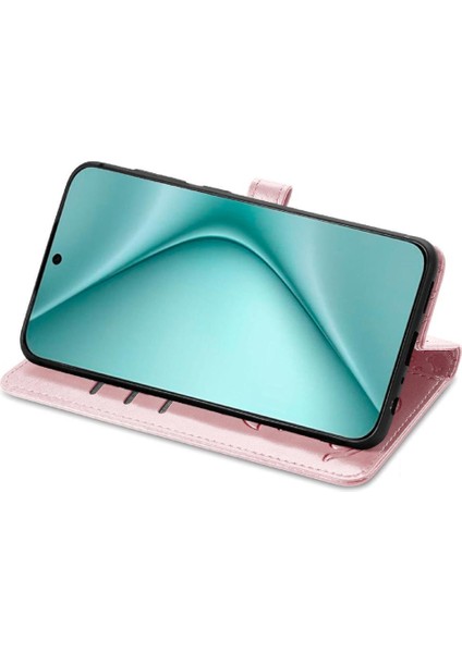 Huawei Pura 70 Pro Için Flip Case Karikatür Hayvanlar Kapak Çevirin Deri Kılıf (Yurt Dışından)