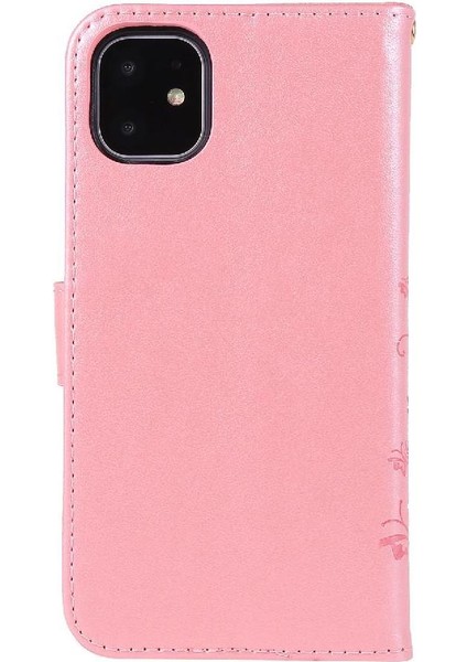 IPhone 12 Mini Pu Deri Kart Tutucu Kickstand Manyetik Için Filp Durumda (Yurt Dışından)