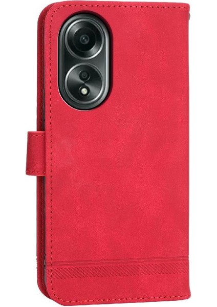 Oppo Oppo 4g Premium Kart Yuvaları Için Flip Case Bileklik Manyetik Kapatma (Yurt Dışından) fırsatları