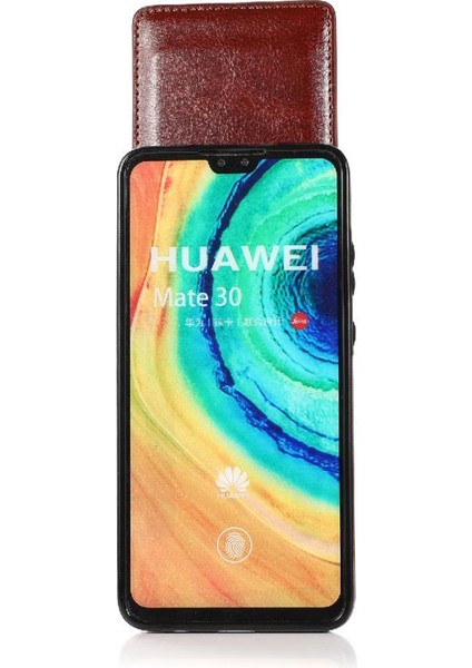 SZY Mall Huawei Mate 30 Manyetik Toka Kickstand Kart Tutucu ile Uyumlu (Yurt Dışından)