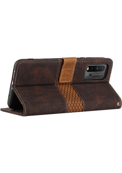 Xiaomi Redmi 9 Için Cüzdan Durumda Güç Kickstand Çizilmeye Dayanıklı Kart Yuvası (Yurt Dışından) indirimleri