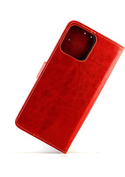 IPhone 13 Için Flip Case Pro Max Kart Tutucu Pu Deri Darbeye Kapatma (Yurt Dışından)