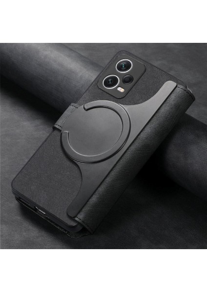 Xiaomi Redmi Not 12 Pro Artı 5g Mıknatıs Koruyucu Malzeme Için Flip Case (Yurt Dışından)