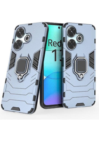 Xiaomi Redmi Için Kılıf 13 4g Askeri Damla Koruma 360&DEG; Dönen Halka (Yurt Dışından) fırsatları
