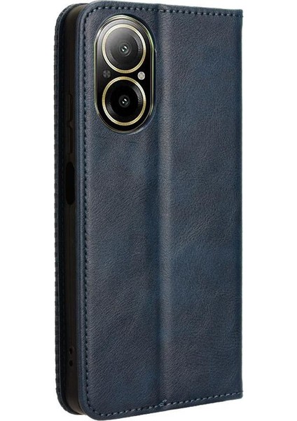 Realme 12 Lite 4g Cüzdan Pu Deri Manyetik Kapatma Için Kılıf (Yurt Dışından)