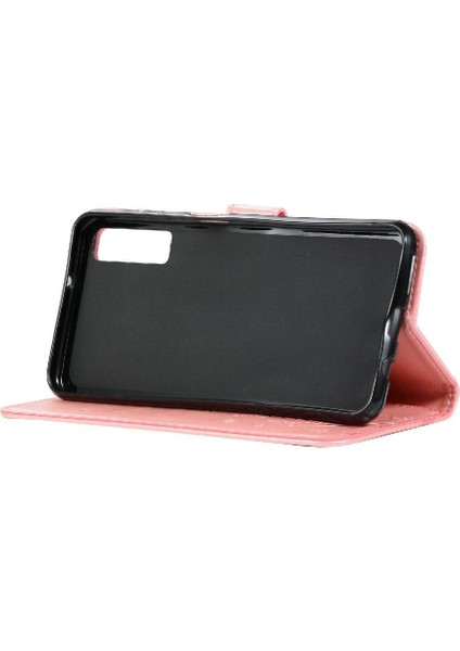 Samsung Galaxy A7 2018 Kickstand Pu Deri Kart Tutucu Için Filp Durumda (Yurt Dışından)