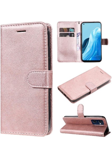 Oppo Bulmak Için Flip Case X5 Lite Klasik Düz Renk Yüksek Kaliteli Deri (Yurt Dışından)