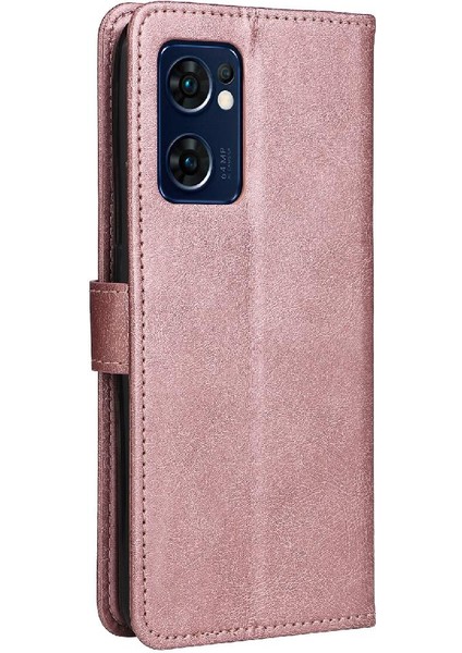 Oppo Bulmak Için Flip Case X5 Lite Klasik Düz Renk Yüksek Kaliteli Deri (Yurt Dışından)