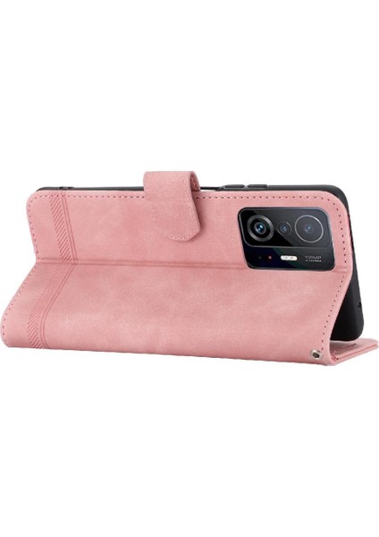 Xiaomi 11T/11T Pro Bileklik Premium Manyetik Kapatma Nakit Için Flip Case (Yurt Dışından)