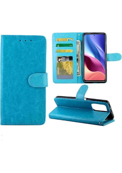 Xiaomi Mi 11I Kickstand Kart Tutucu Darbeye Dayanıklı Manyetik Pu Için Flip Case (Yurt Dışından)