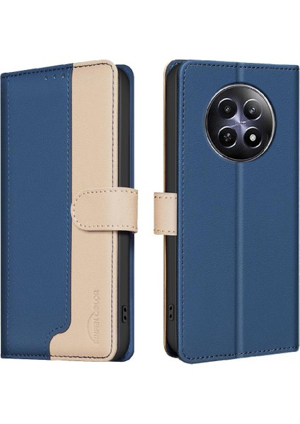 Realme 12 5g Kickstand Rfıd Engelleme Kart Yuvaları Tutucu Flip Case (Yurt Dışından) indirimleri