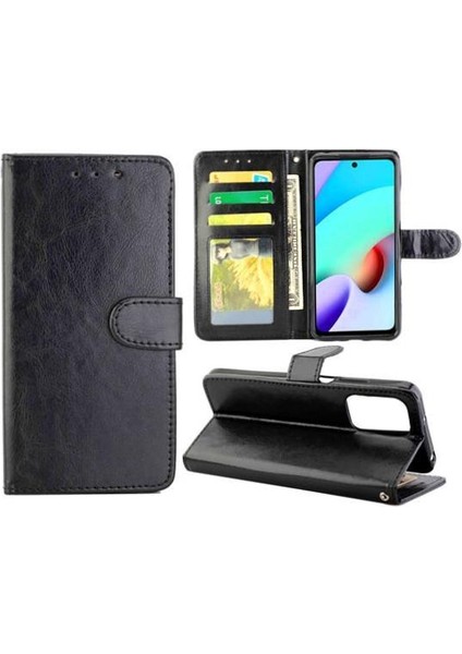 Xiaomi Redmi Için Flip Case 10 5g Darbeye Kickstand Manyetik Kapatma Pu (Yurt Dışından)