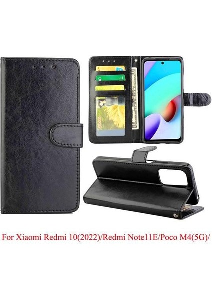 Xiaomi Redmi Için Flip Case 10 5g Darbeye Kickstand Manyetik Kapatma Pu (Yurt Dışından) fırsatları
