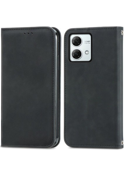 Motorola Moto G84 5g Darbeye Basit Iş Cüzdan Kılıf Için Flip Case (Yurt Dışından)