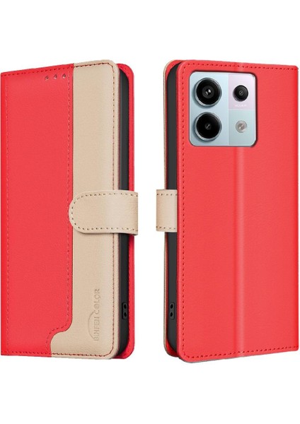 Xiaomi Redmi Not Için Flip Case 13 Pro 5g Rfıd Engelleme Kickstand Flip Tpu (Yurt Dışından)