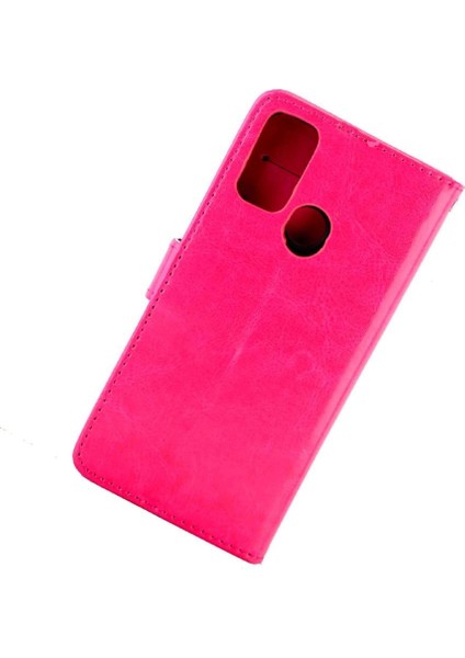 Oppo A53 Pu Deri Darbeye Kickstand Manyetik Kapatma Için Flip Case (Yurt Dışından)