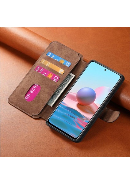 Xiaomi Redmi Not 10 Için Flip Case 4g Cüzdan Kart Standı Mıknatıs Koruyucu (Yurt Dışından) indirimleri