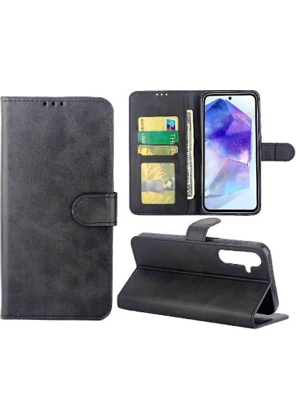 Samsung Galaxy Filp Için Filp Durumda Tam Koruma Manyetik Kapatma Kartı Pu (Yurt Dışından)
