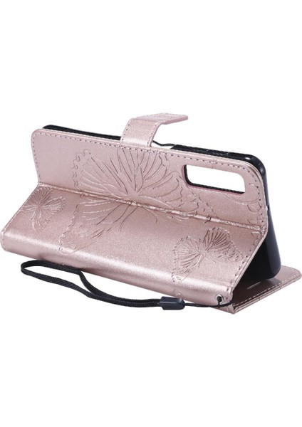 Samsung Galaxy A7 2018 Flip Kickstand Darbeye Kapak Kapak Için Flip Case (Yurt Dışından)
