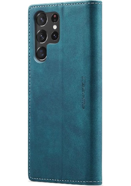 Samsung Galaxy S23 Ultra Kılıf Için Flip Case Kart Yuvası Kickstand Flip Folio (Yurt Dışından) indirimleri