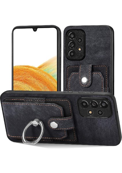Samsung Galaxy A33 5g Manyetik Araç Montaj Crad Yuvası Standı Yüzük (Yurt Dışından)