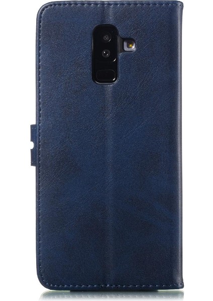 Samsung Galaxy A6 Artı 2018 Kart Tutucu Manyetik Kapatma Için Cüzdan Kılıf (Yurt Dışından)