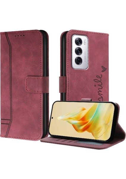 Oppo Phone 12 5g Için Telefon Kılıfı Pu Deri Manyetik Kapatma Flip Folio Kart (Yurt Dışından) indirimleri
