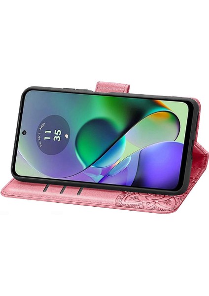 Motorola Moto G54 5g Kanat Çok Renkli Cüzdan Iş Için Kılıf (Yurt Dışından) fırsatları