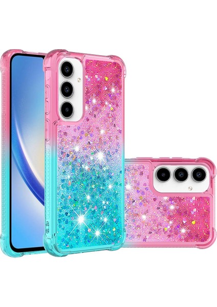 Samsung Galaxy Case 5g Için Komik Bling Parlak Kristal Sıvı Glitter (Yurt Dışından)