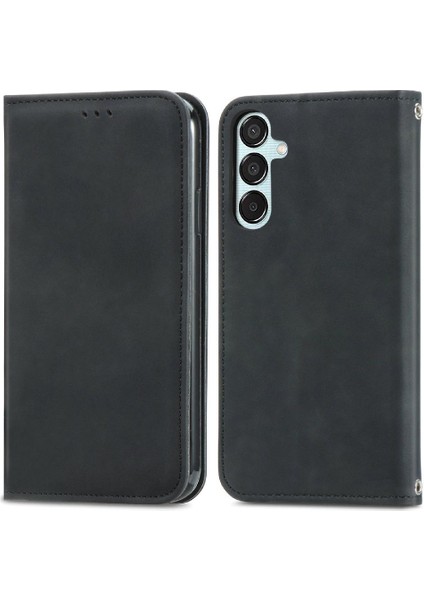 Samsung Galaxy Flip Cüzdan Darbeye Dayanıklı Basit Iş Flip Case (Yurt Dışından)