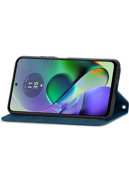 Motorola Moto G54 5g Cüzdan Deri Kılıf Basit Iş Için Flip Case (Yurt Dışından) modelleri