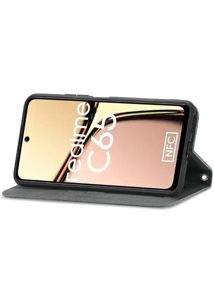 Realme C65 Cüzdan Flip Kapak Için Flip Case Basit Iş Darbeye (Yurt Dışından) fiyatları