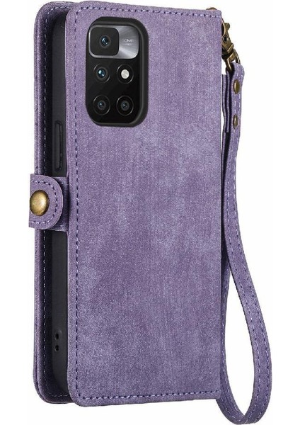 Xiaomi Redmi Not 11 Için Flip Case 4g Darbeye Basit Iş Cüzdan (Yurt Dışından)