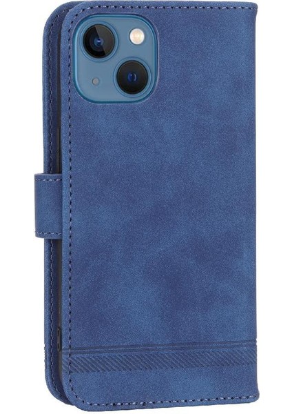IPhone 13 Mini Nakit Cep Manyetik Kapatma Premium Kart Için Flip Case (Yurt Dışından)