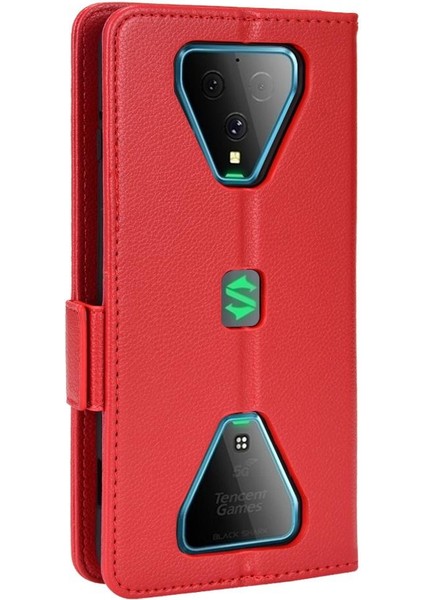 Xiaomi Siyah Köpekbalığı 3 Yan Toka Cüzdan Manyetik Kart Yuvaları Pu (Yurt Dışından) modelleri