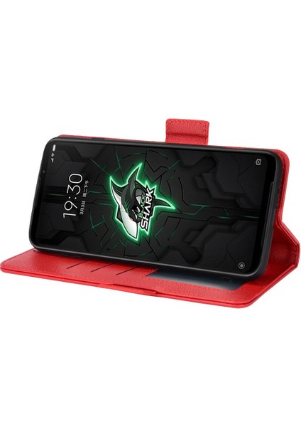 Xiaomi Siyah Köpekbalığı 3 Yan Toka Cüzdan Manyetik Kart Yuvaları Pu (Yurt Dışından) indirimleri