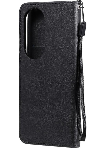 Kart Yuvası Iş ile Huawei P50 Pro Klasik Düz Renk Için Flip Case (Yurt Dışından) indirimleri