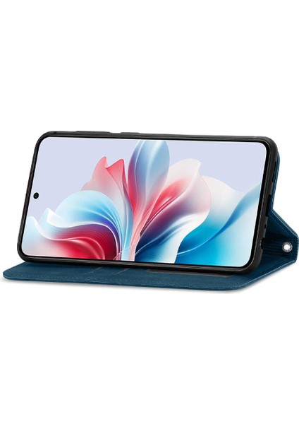 Oppo Flip 11F 5g Için Flip Case Darbeye Cüzdan Deri Kılıf Kapak Çevirin (Yurt Dışından)