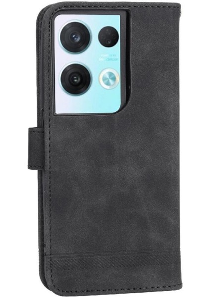 Oppo Oppo 8 Pro 5g Premium Kart Yuvaları Için Flip Case Manyetik Kapatma Nakit (Yurt Dışından)
