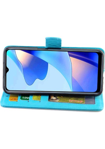 Oppo A16 Darbeye Kickstand Kart Tutucu Manyetik Kapatma Için Flip Case (Yurt Dışından) fırsatları
