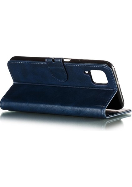 Samsung Galaxy Wallet 5g Kickstand Manyetik Kapatma Kartı Için Cüzdan Kılıf (Yurt Dışından)