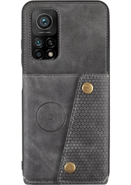 Cüzdan Kılıf Xiaomi Mi 10T Pro 5g Buit Demir Darbeye Koruyucu (Yurt Dışından)