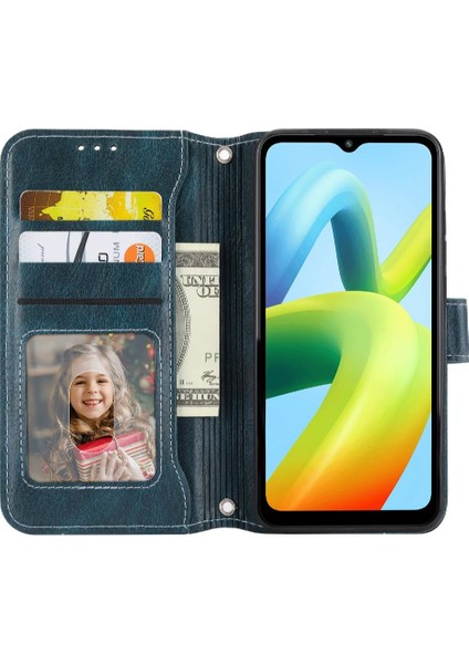 Xiaomi Redmi A1 Artı Pu Deri Kart Tutucu Manyetik Kapatma Için Flip Case (Yurt Dışından) modelleri