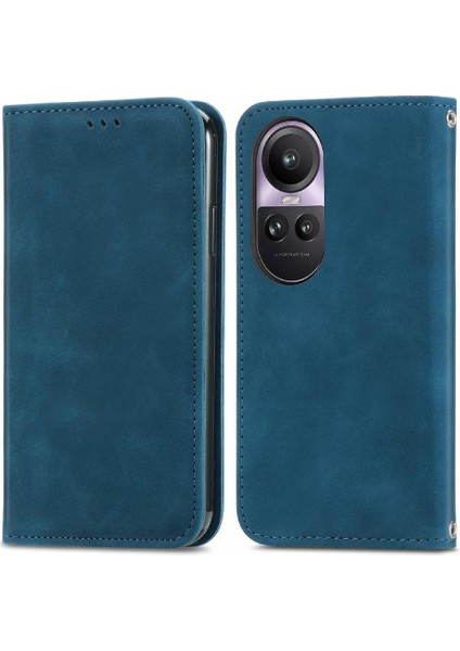 Oppo Oppo 10 Pro 5g Için Flip Case Kapak Kılıf Cüzdan Basit (Yurt Dışından)