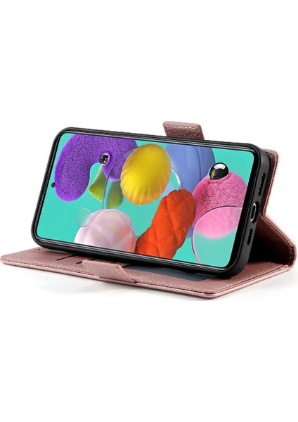 Samsung Galaxy A51 4g Kart Yuvaları Için Flip Case Iş Flip Cüzdan Günlük (Yurt Dışından)